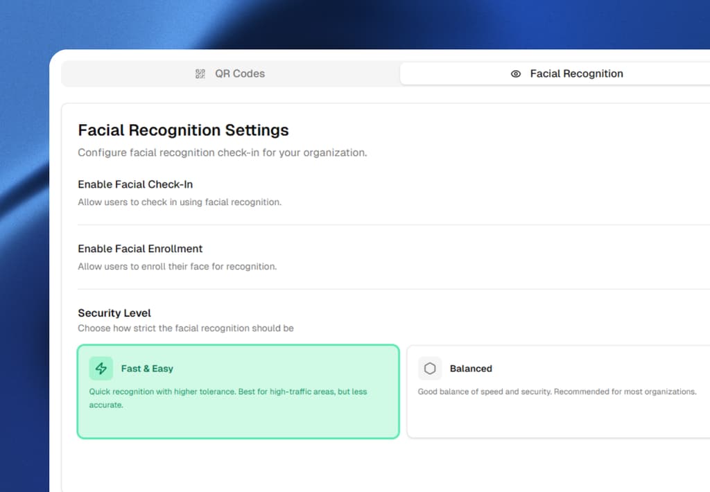 AI facial recognition attendance system overview
