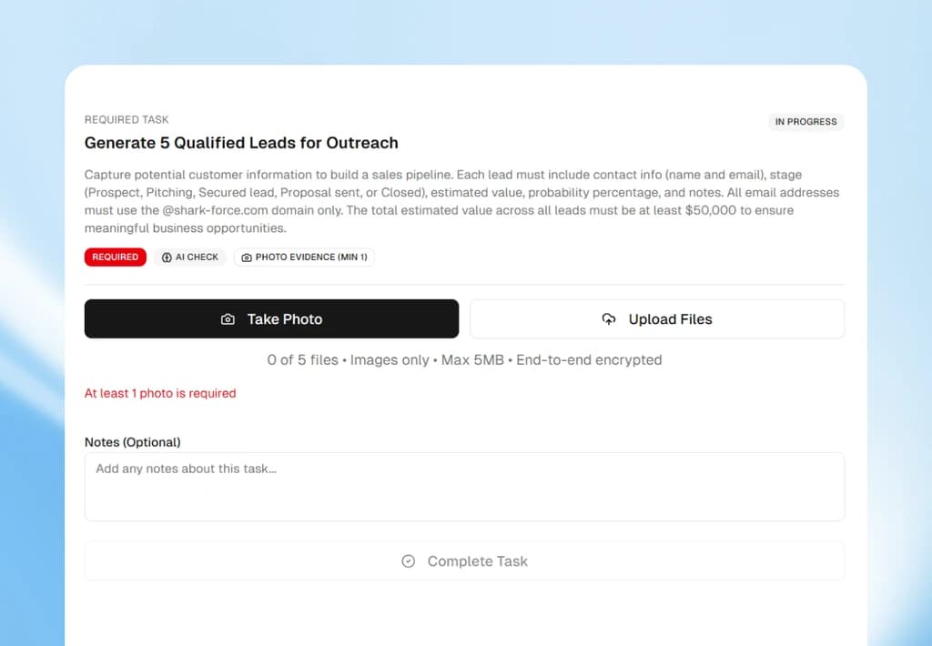 AI task validation workflow overview