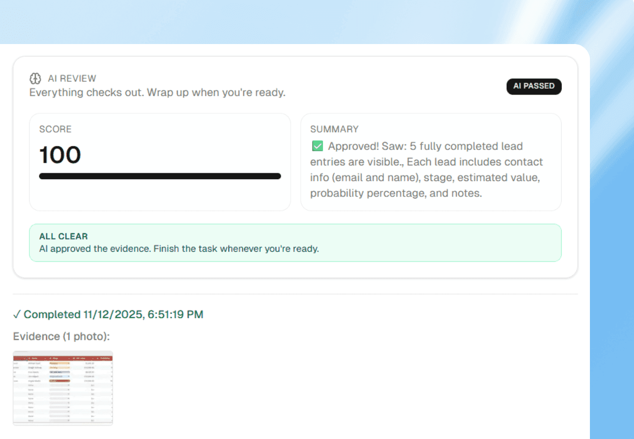 Consistent validation across shifts